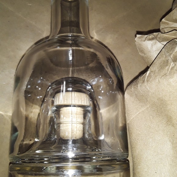 Triple 250ml Stacking glass bottle - Picture 5 of 7